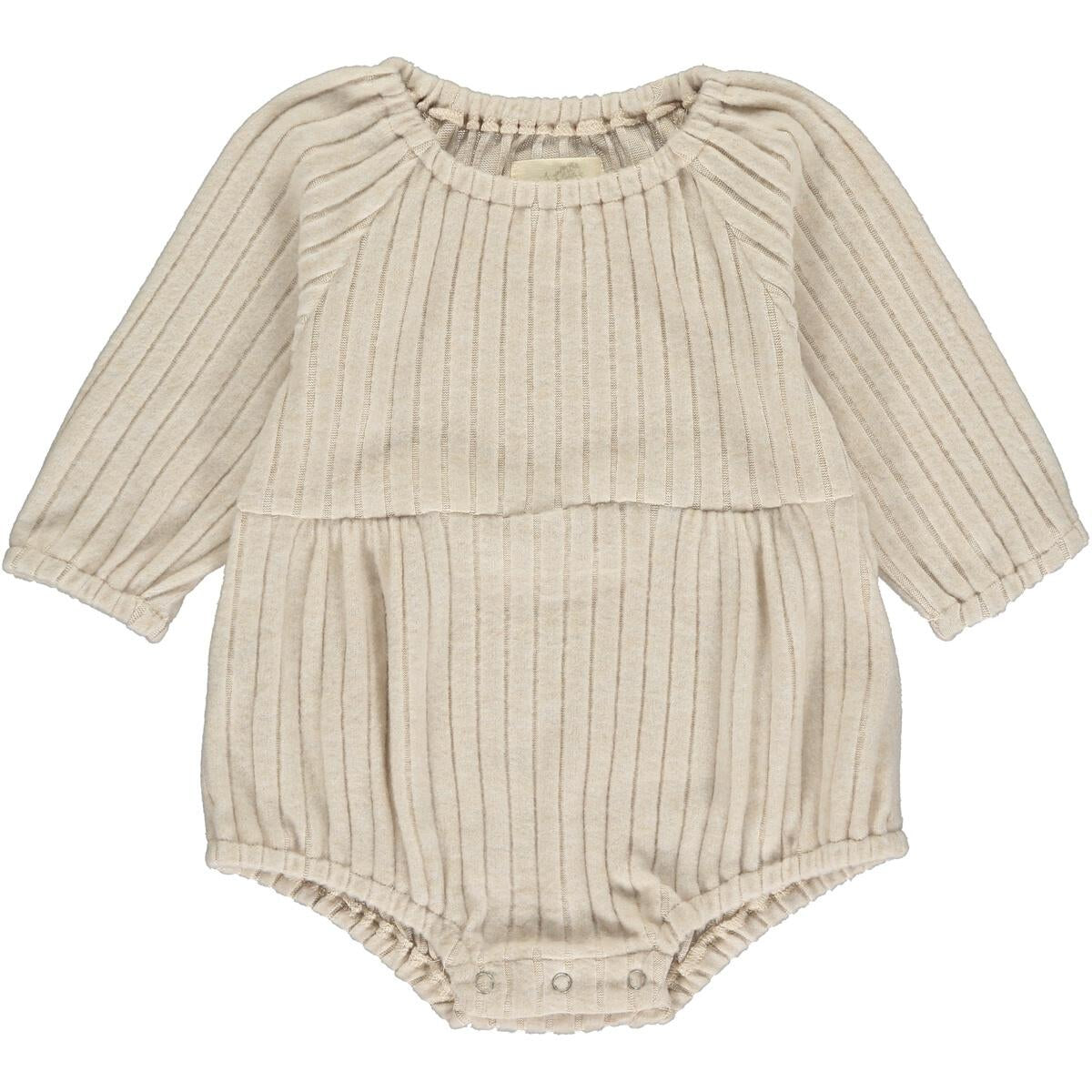 Vignette Daisy Bubble Bodysuit - Tan