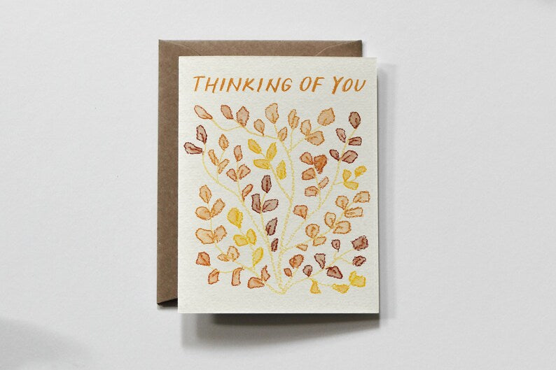 Thinking Of You - Everglow Handmade Card