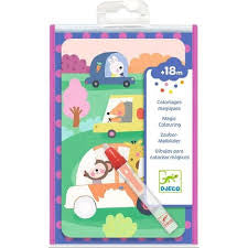 Djeco Magic Coloring - On the Road