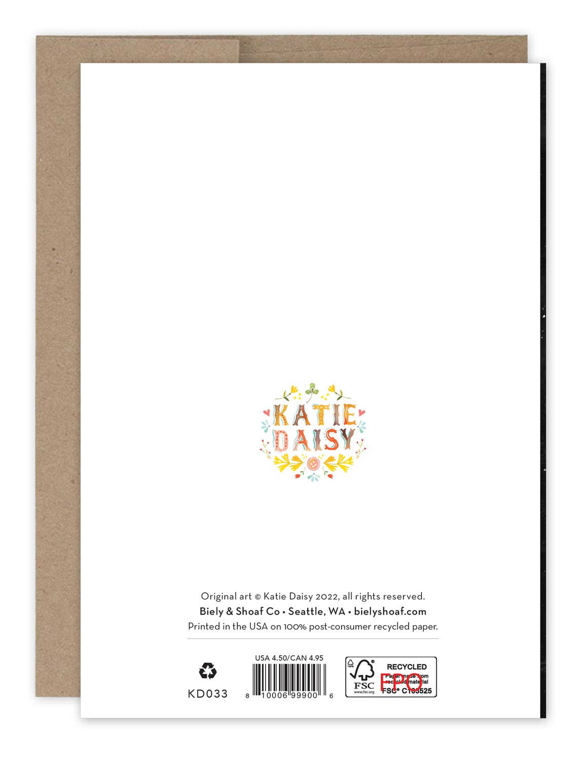 Sparkly Gems Birthday Card by Katie Daisy