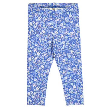 Müsli Primrose Floral Leggins - azure blue/nectar/tofu