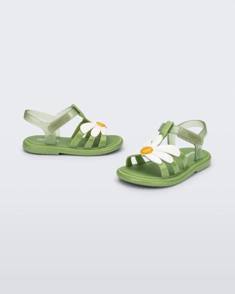 Mini Melissa Bloomy Sandal - Green
