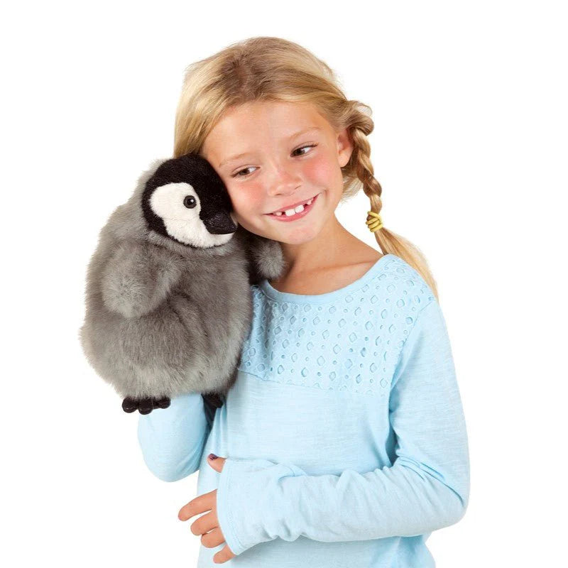 Folkmanis Baby Emperor Penguin Puppet