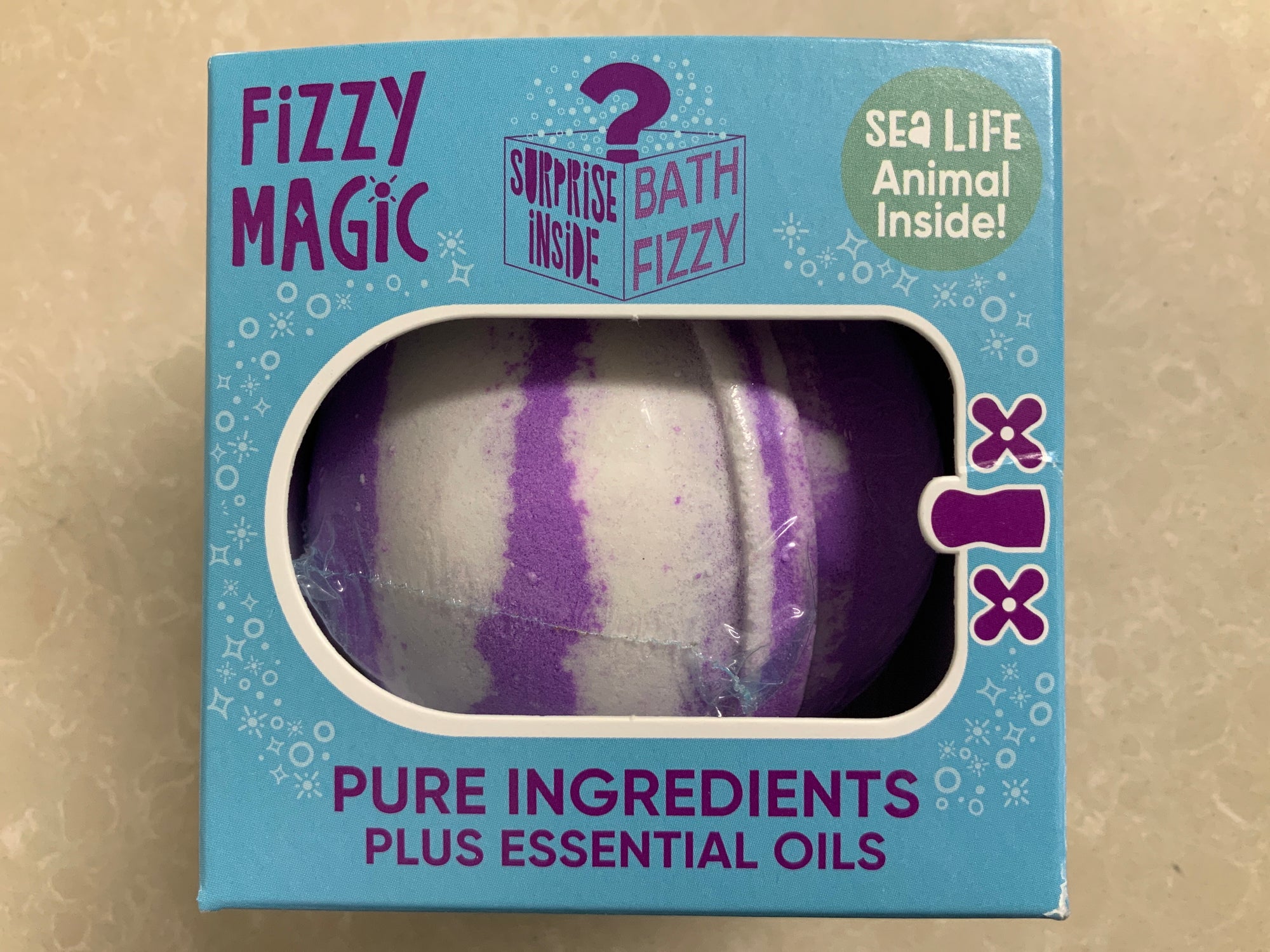Fizzy Magic Bath Fizzy Surprise Bath Bomb: Sea Life
