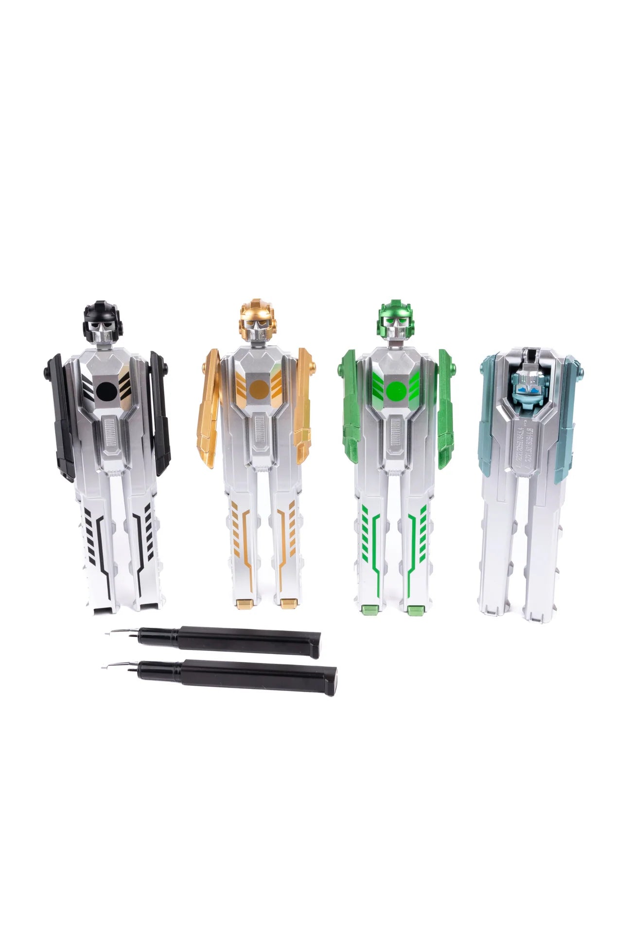Great pretenders Tremendous Transforming Robot Pens, 4 styles assorted