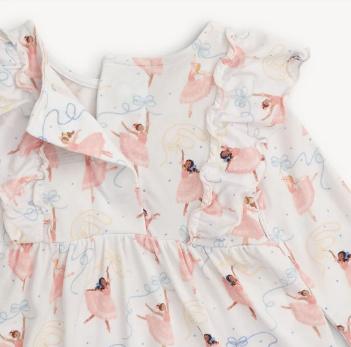 Magnetic Me Pretty Plies Modal Ruffle Dress w/ Leggings