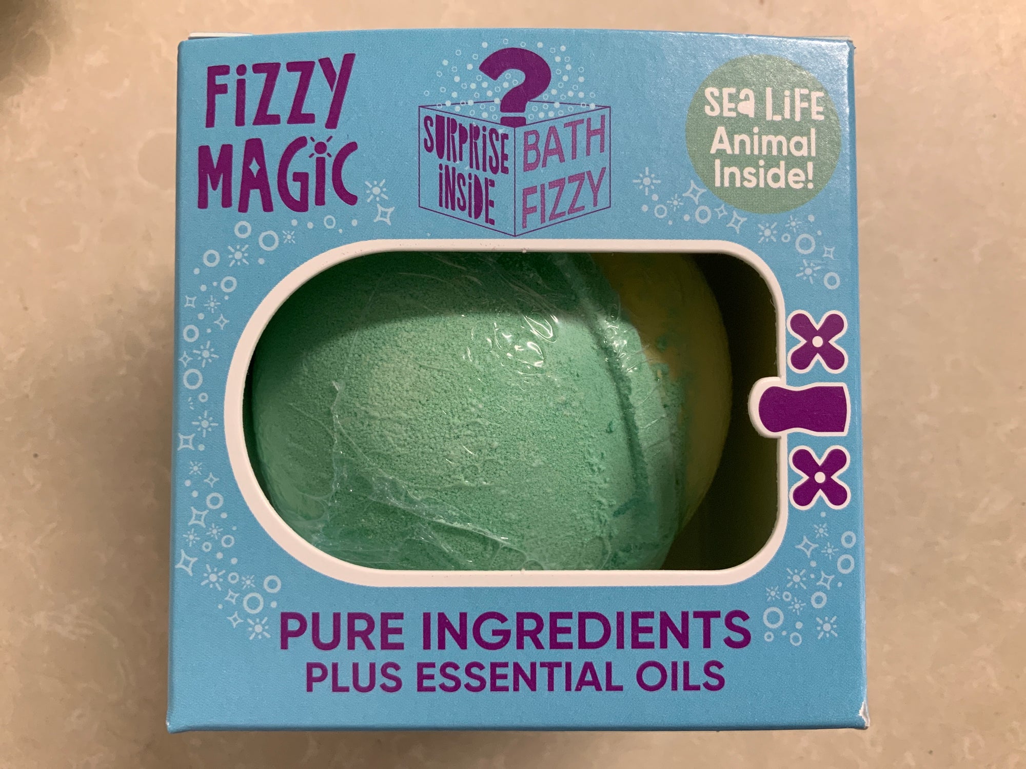 Fizzy Magic Bath Fizzy Surprise Bath Bomb: Sea Life
