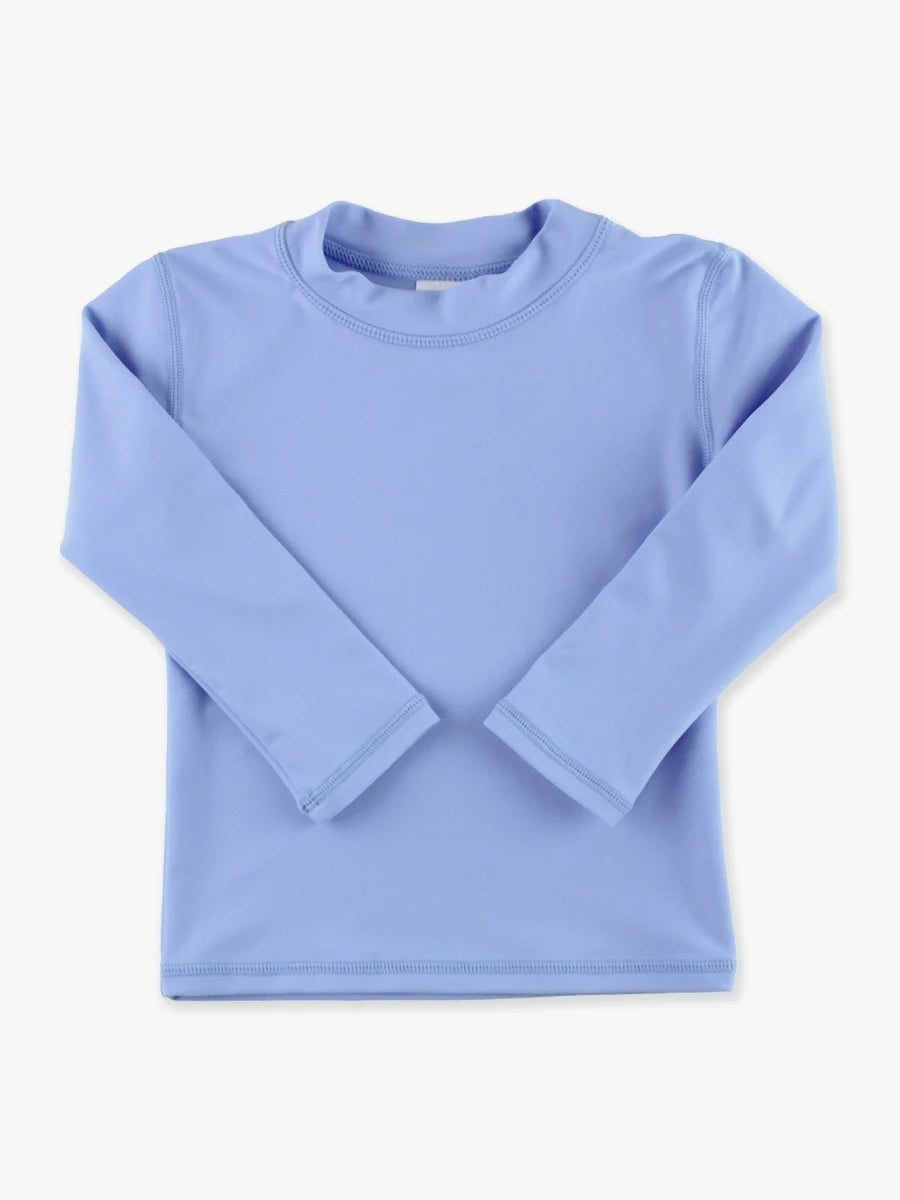 Rugged Butts Periwinkle Blue Long Sleeve Rash Guard