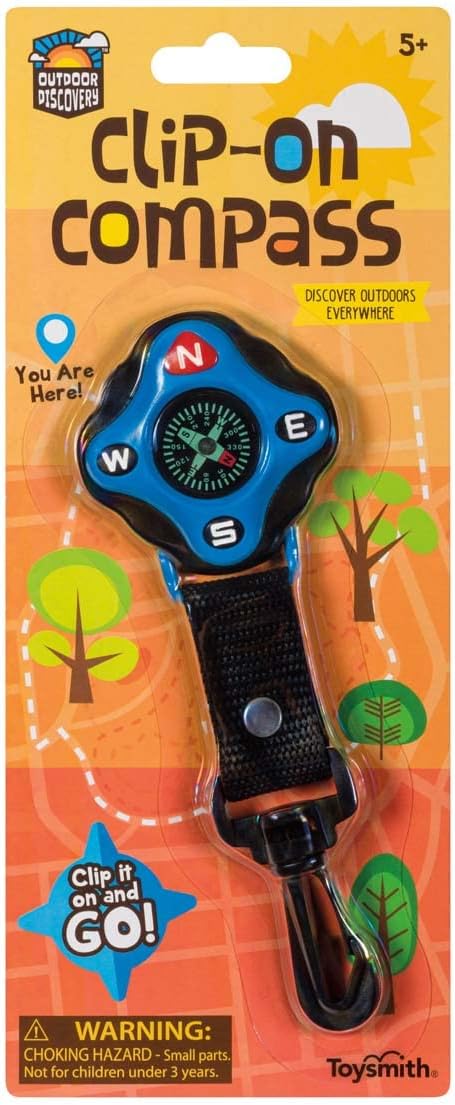 Outdoor Discovery Clip-On Compass