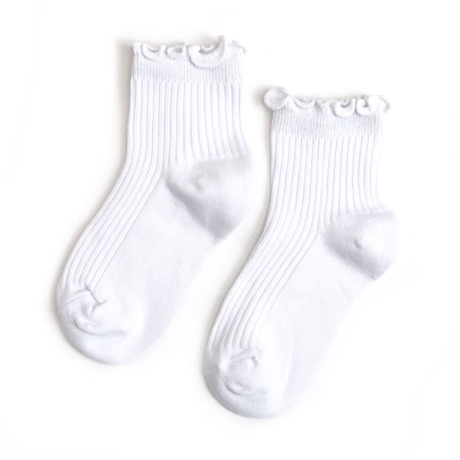 Little Stocking Co. - white midi sock