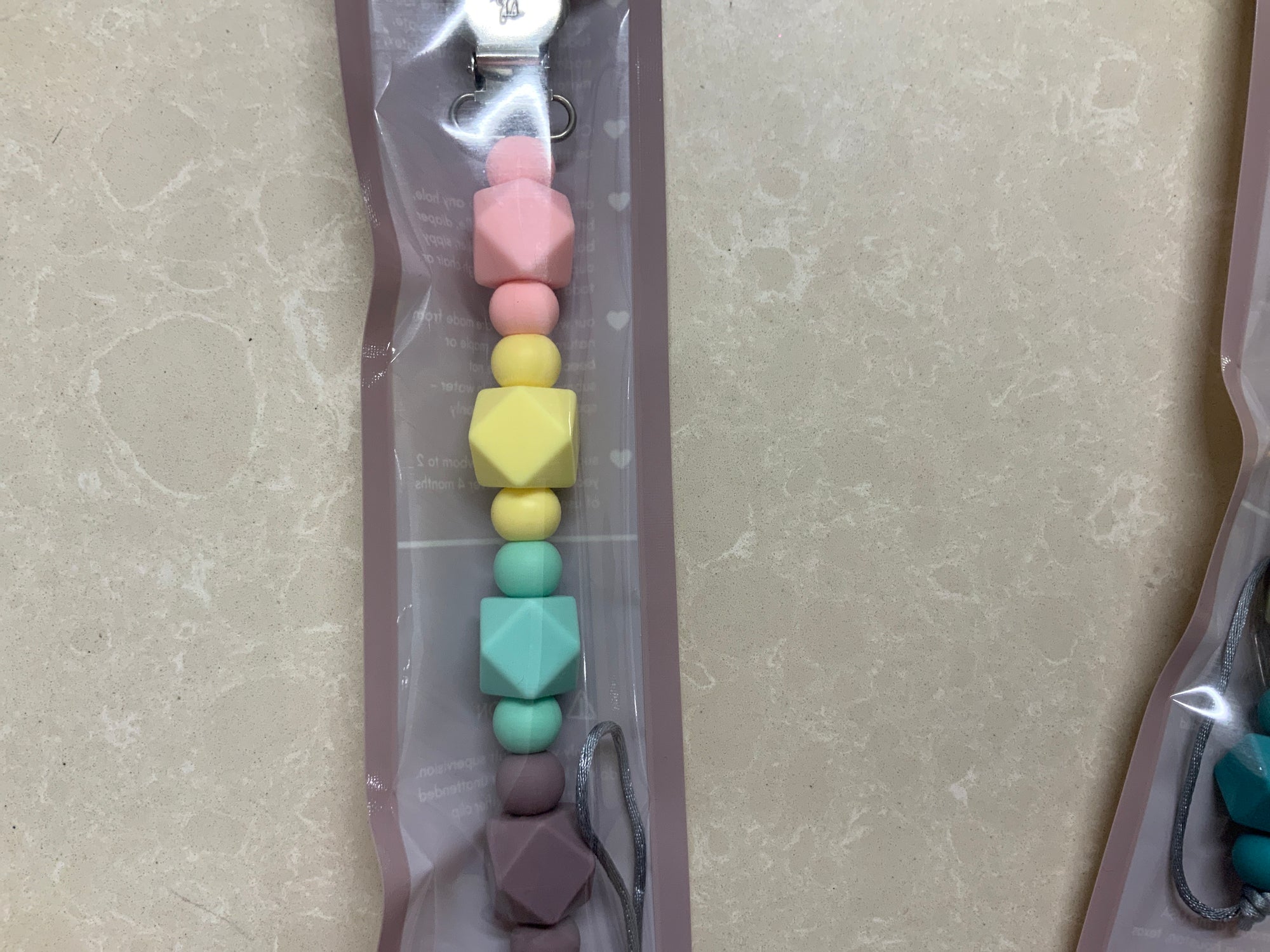 Three Hearts & Co. Pacifier/Toy Clip