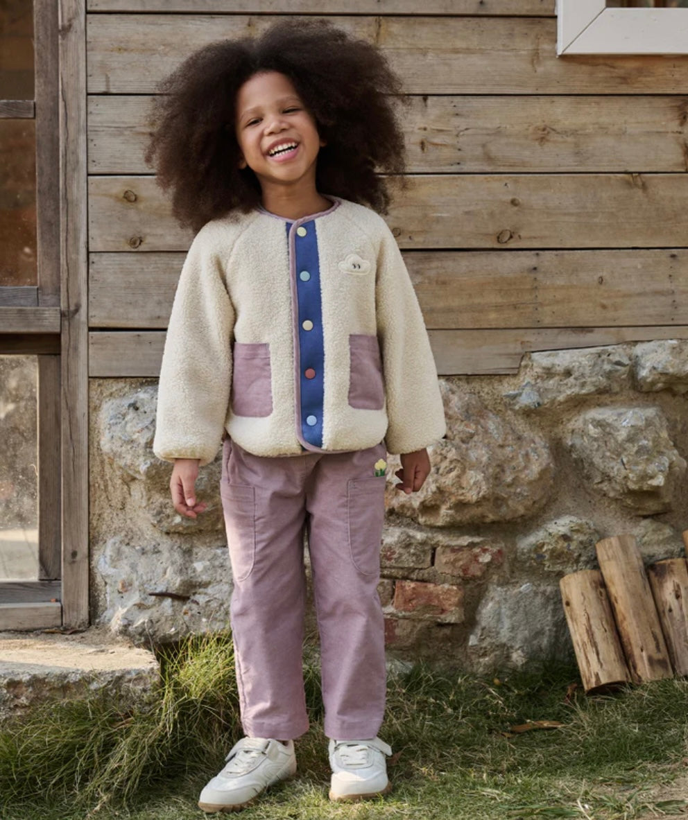 Petite Revery Corduroy Pants - Lilac Blush