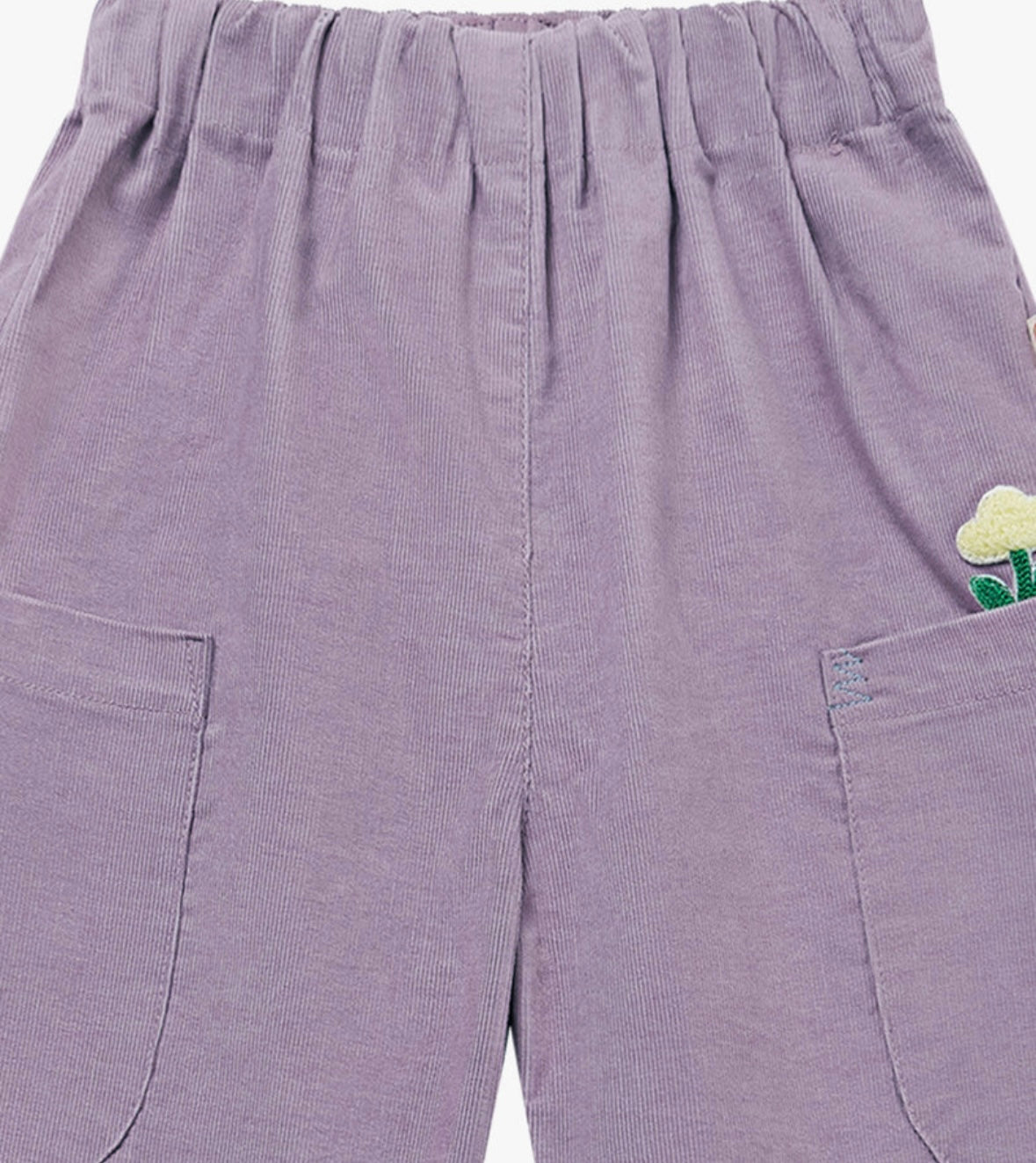 Petite Revery Corduroy Pants - Lilac Blush