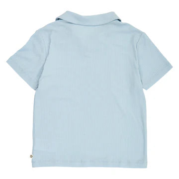 Müsli Mellow Short Sleeve Polo - Ocean