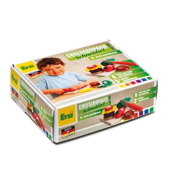 Erzi Wooden Cheeseburger Cutting Set