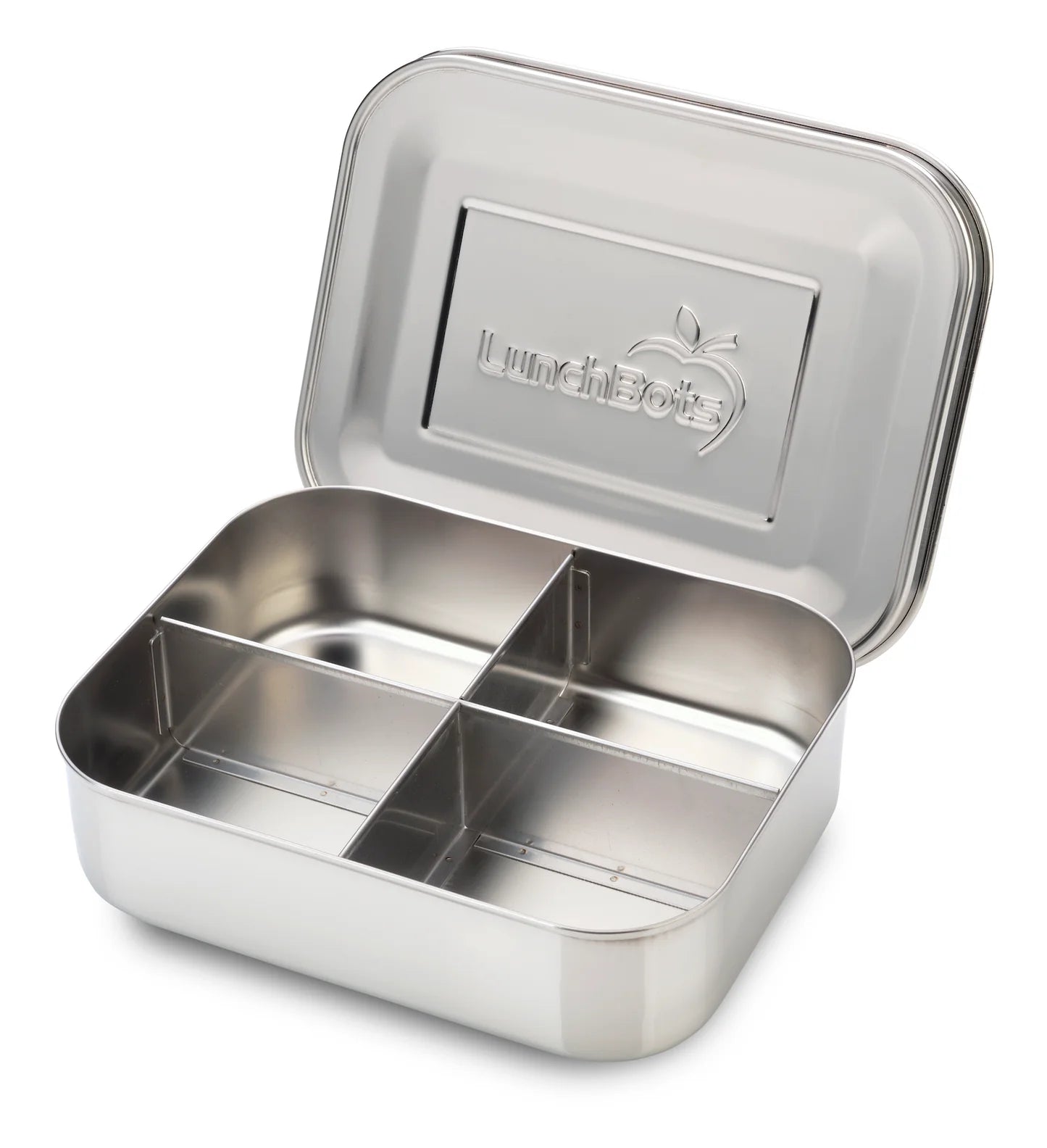 Lunchbots Quad Stainless Steel Lunch Container