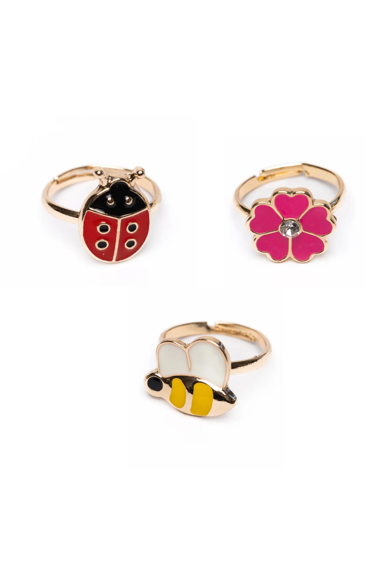 Great Pretenders Ladybug Garden Ring Set