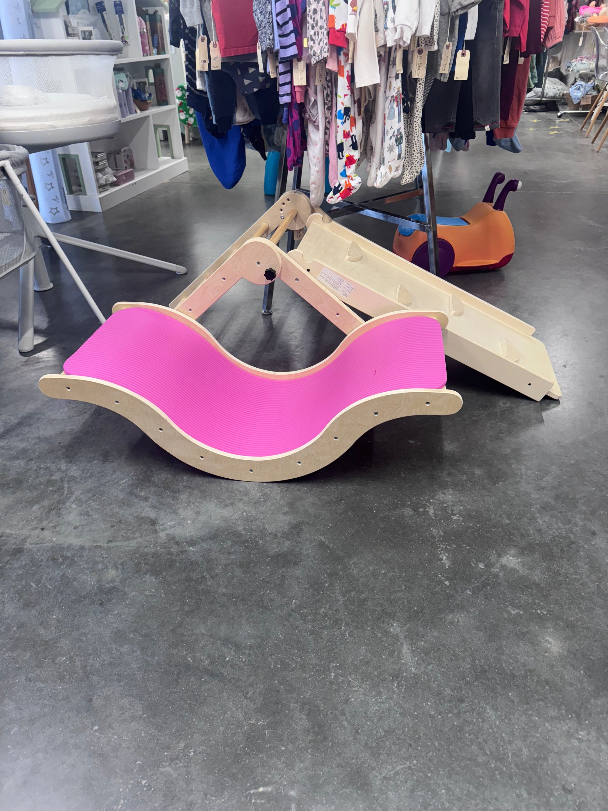 Resale 5-in-1 Pikler Triangle Climbing Set