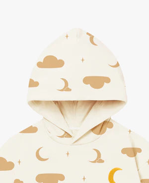 Petite Revery French Terry Dress- Evening Sky