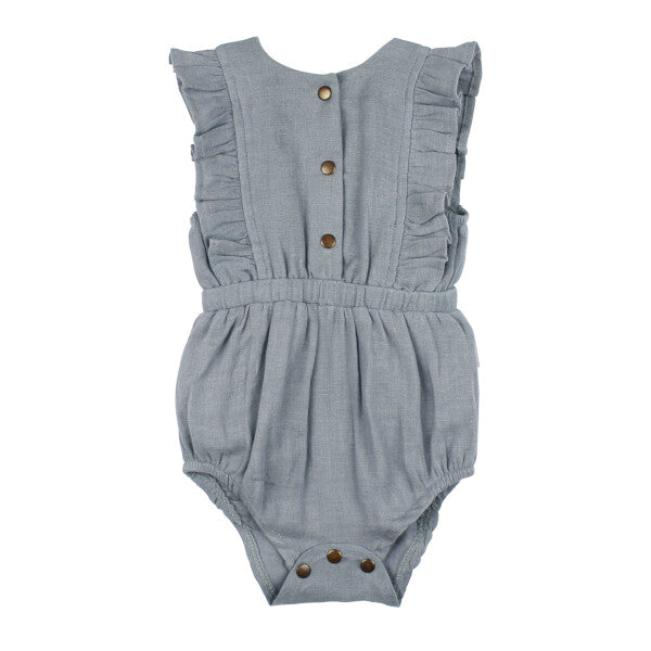 L’ovedbaby Organic Muslin Ruffle Bodysuit