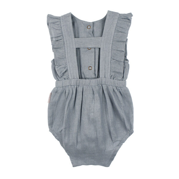 L’ovedbaby Organic Muslin Ruffle Bodysuit