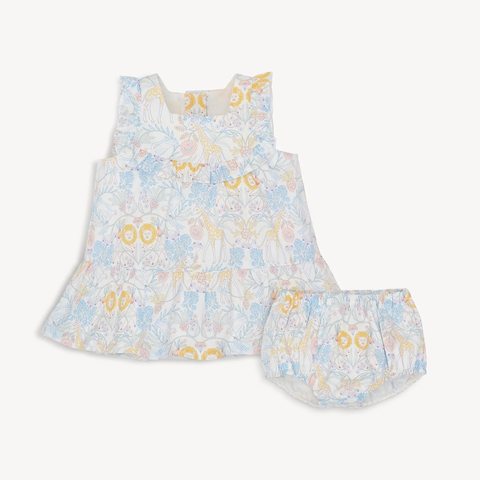 Magnetic Me- Nikki Menagerie Dress and Diaper Cover Set