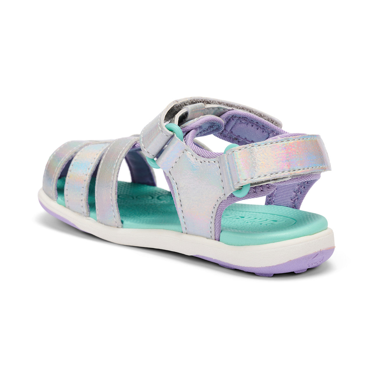 See Kai Run Paley II Water Sandal - Silver Shimmer