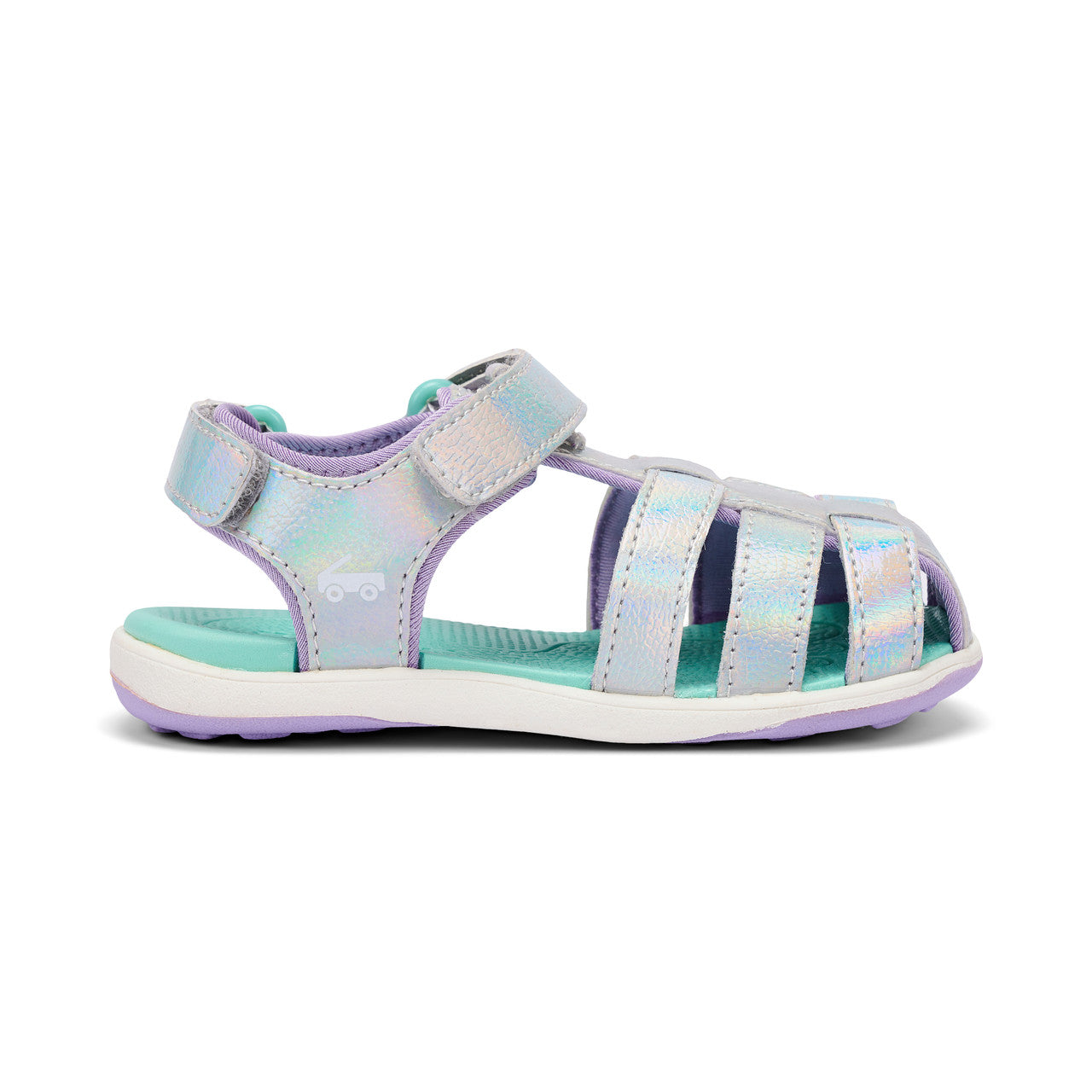 See Kai Run Paley II Water Sandal - Silver Shimmer