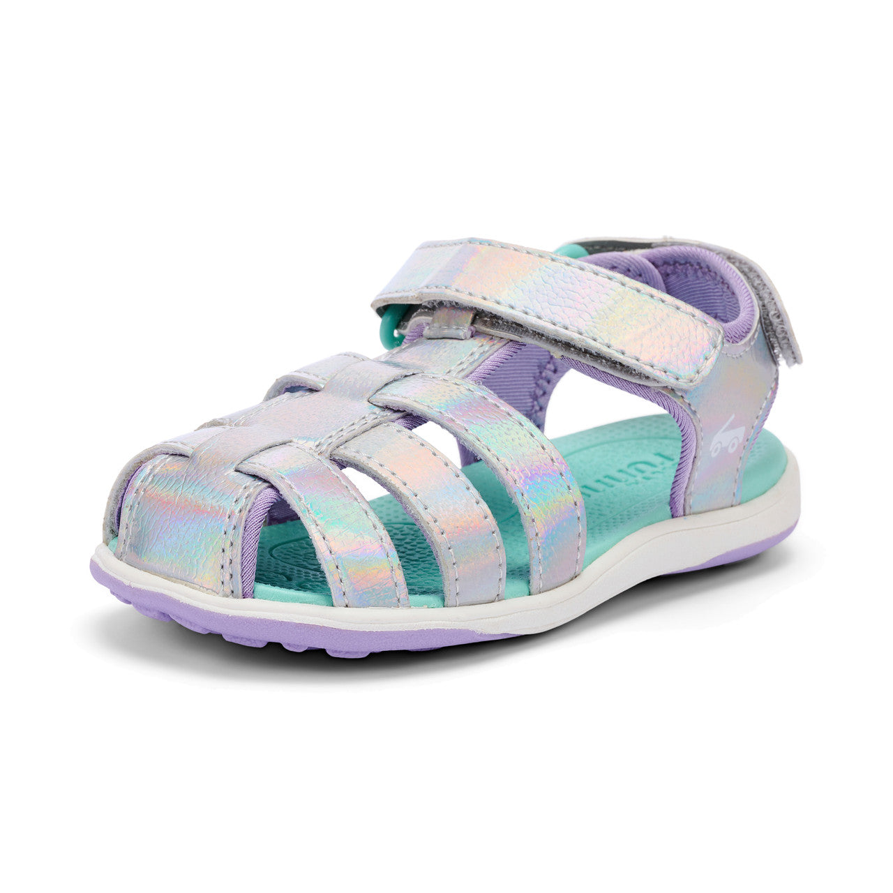 See Kai Run Paley II Water Sandal - Silver Shimmer
