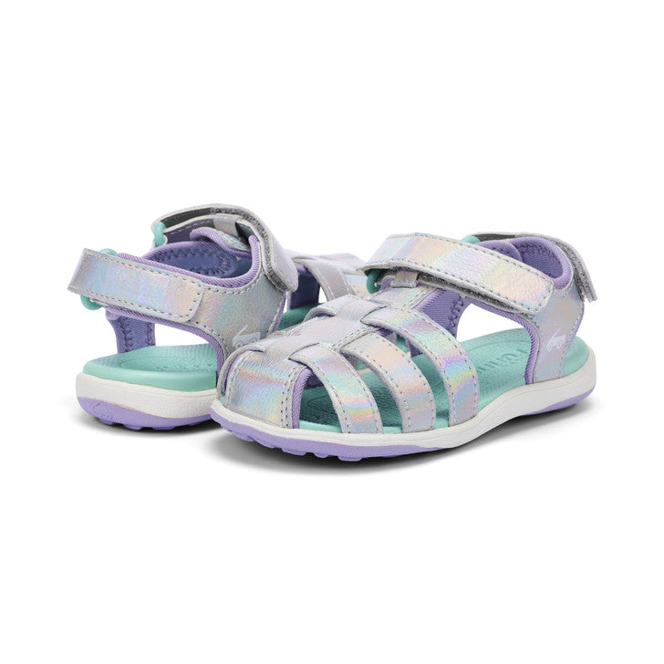 See Kai Run Paley II Water Sandal - Silver Shimmer