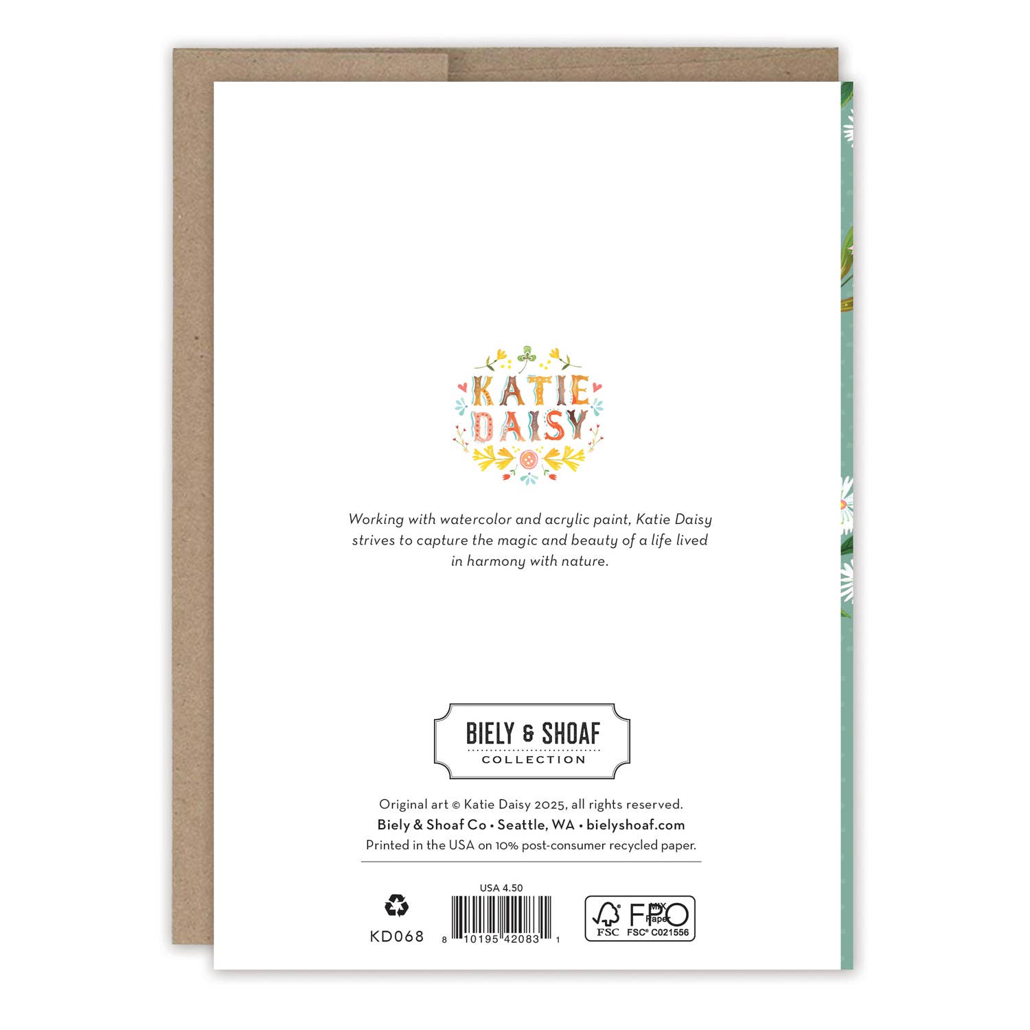 A Year of Wishes Book Stack Birthday Card by Katie Daisy