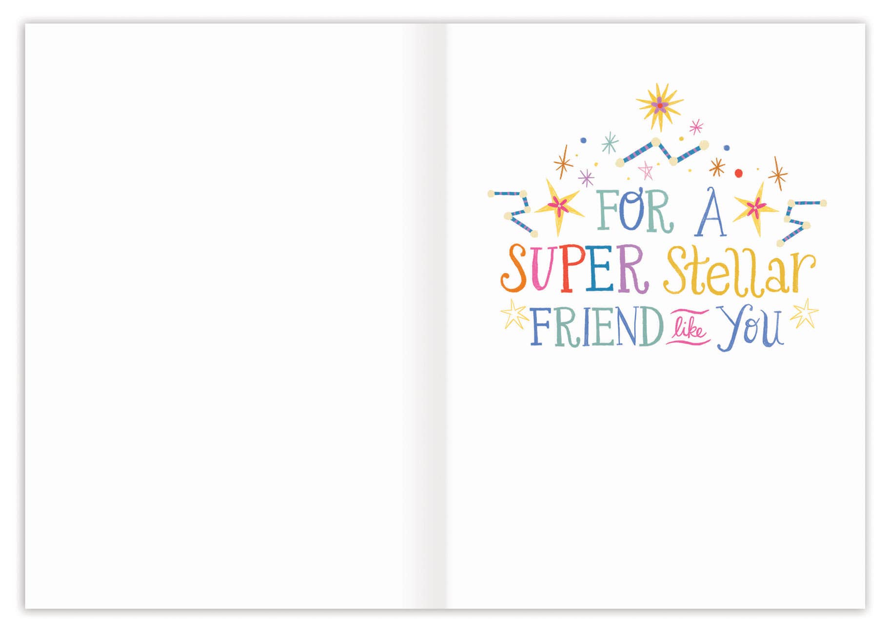 Thank My Lucky Stars Friendship Card by Kenzie Kae Elston