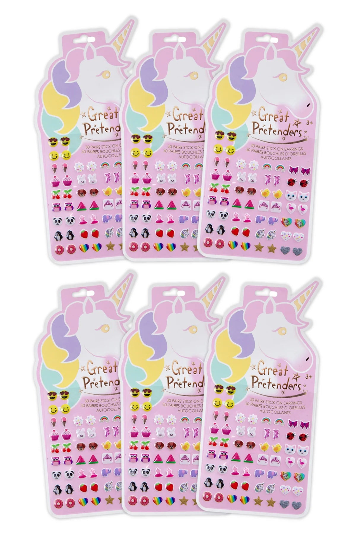 Great Pretenders Unicorn Sticker Earrings