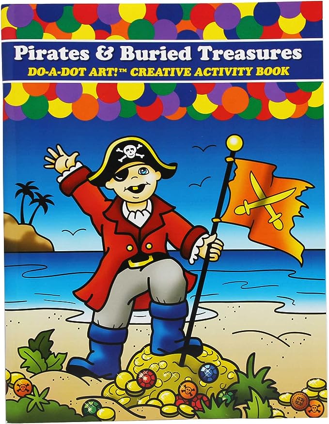Do a Dot Art - Pirates & Buried Treasures Book
