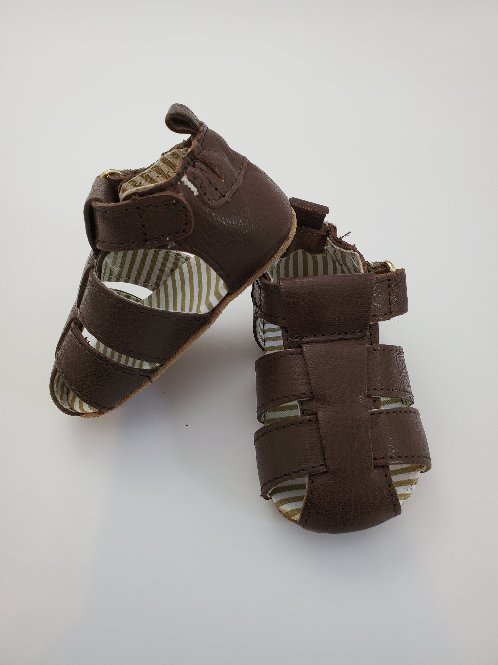 Robeez First Kicks Samuel Sandal Espresso