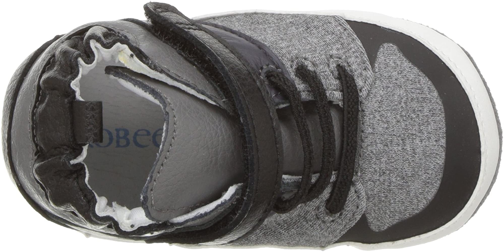Robeez Zachary High Top Mini Shoez - Black
