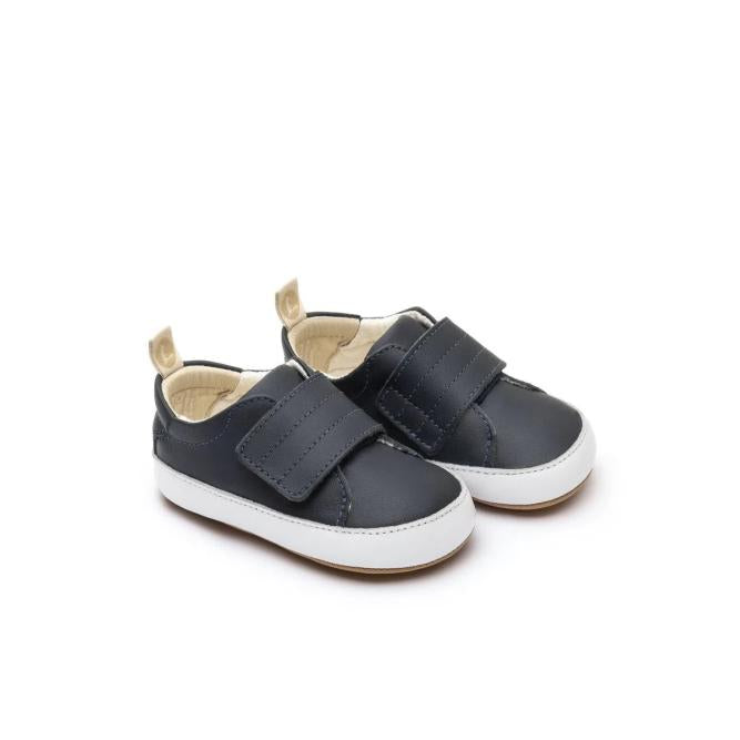 Tip Toey Joey Tiny Friendly Sneakers - Navy / White