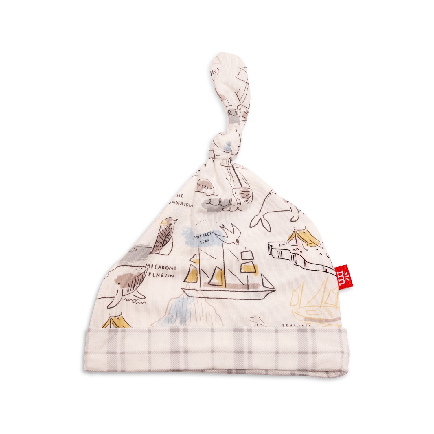 Magnetic Me Modal Top Knot Hat - Shakleton