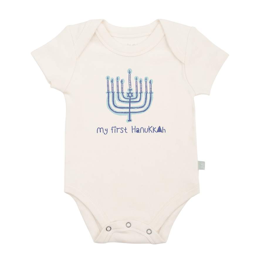 Finn + Emma Organic Bodysuit - My 1st Hanukkah