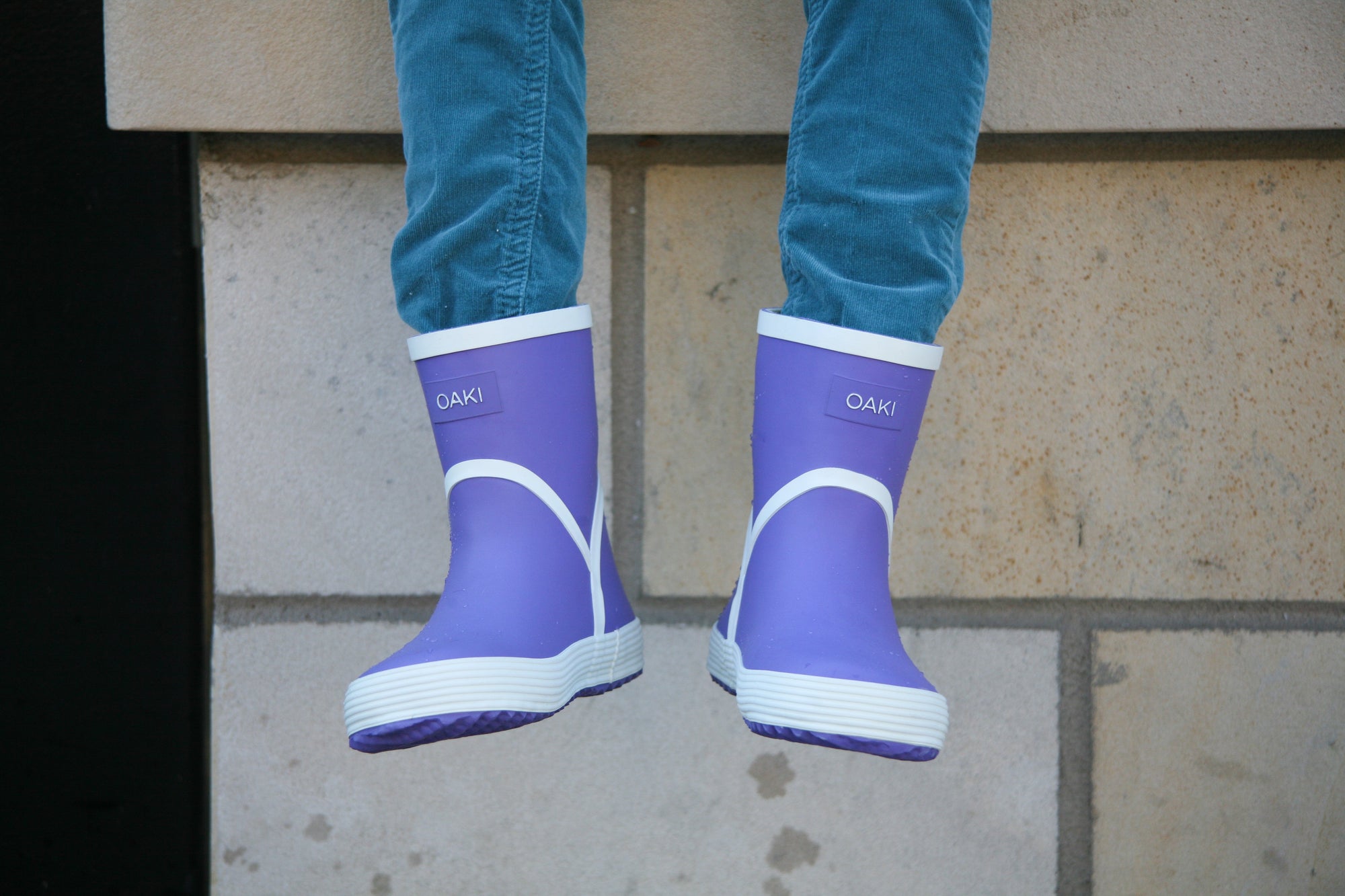 Oakiwear Euro Rain Boots - Purple