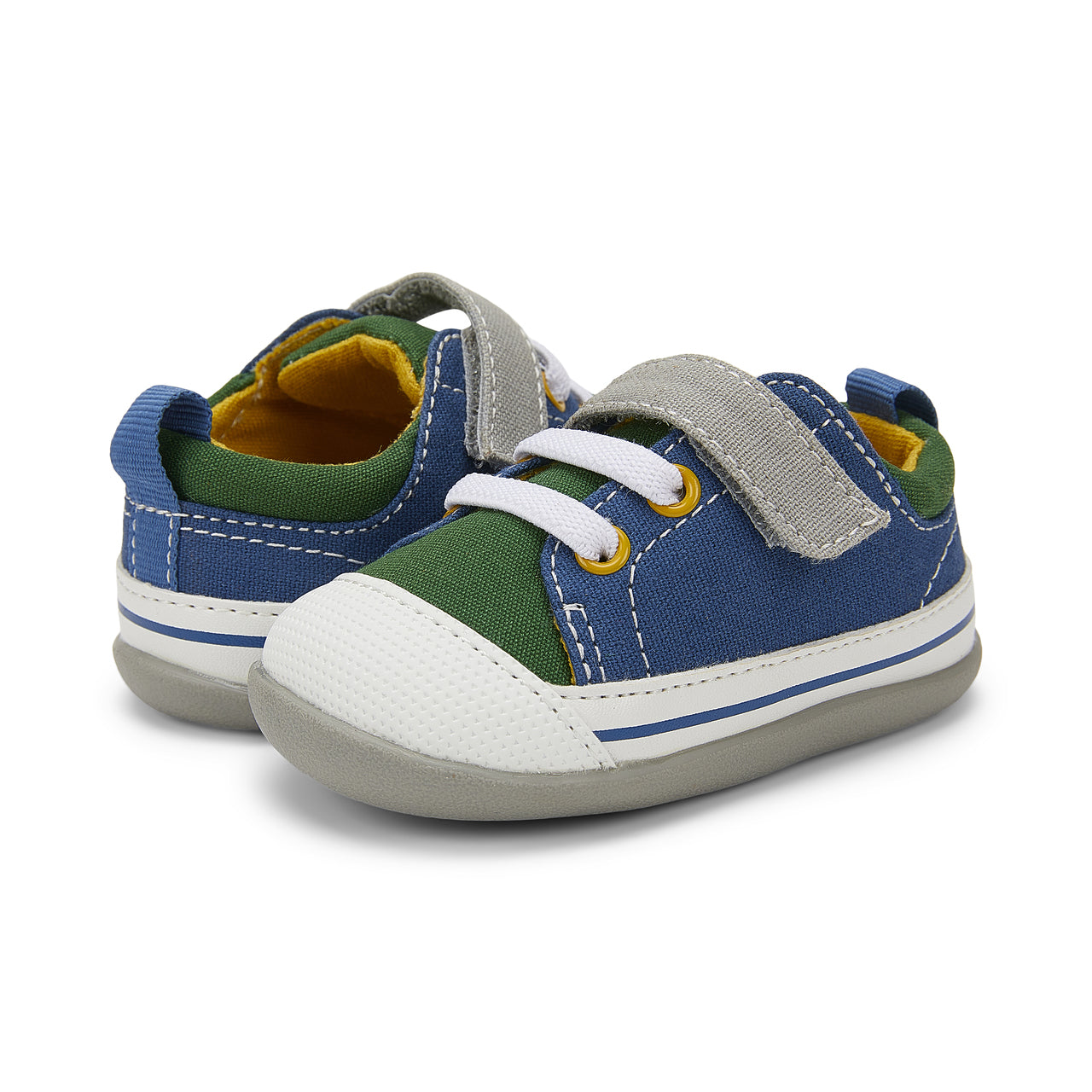 See Kai Run Stevie II Infant Blue / Green