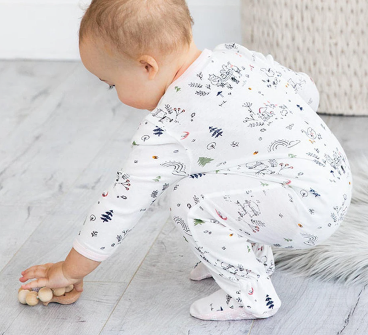 Magnetic Me A Friend in Me Organic Cotton Magnetic Footie