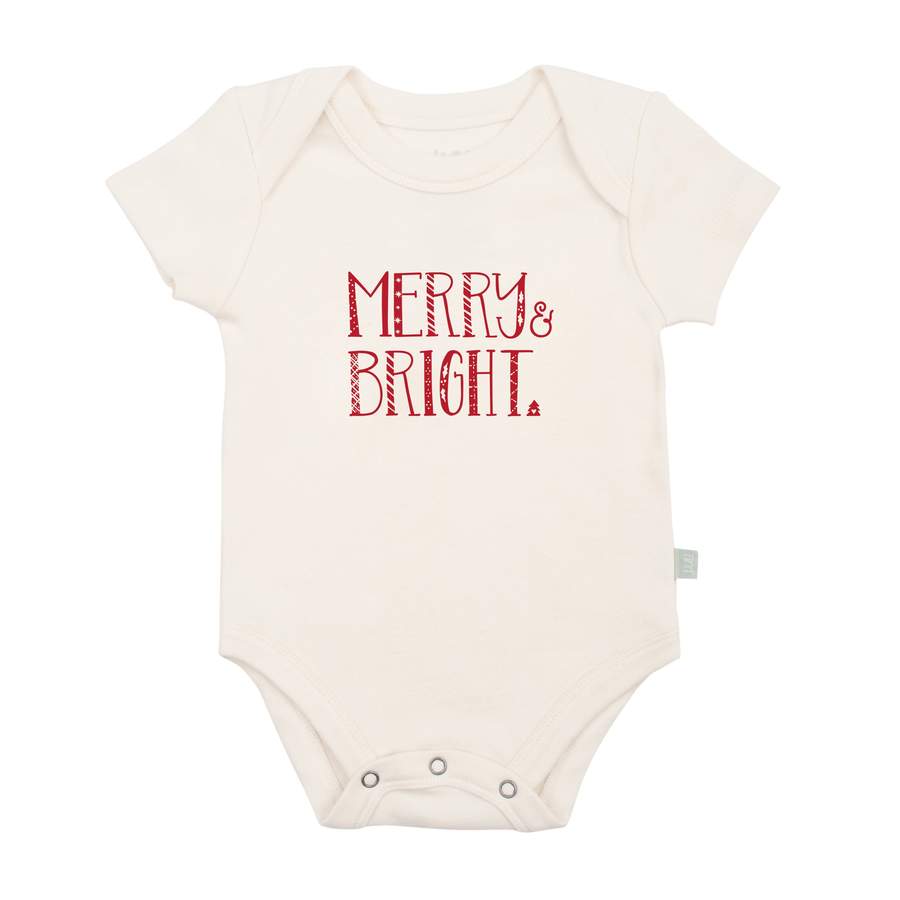 Finn + Emma Organic Bodysuit - Merry & Bright