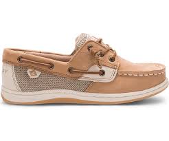 Sperry Songfish Boat Shoe - Linen/Oat