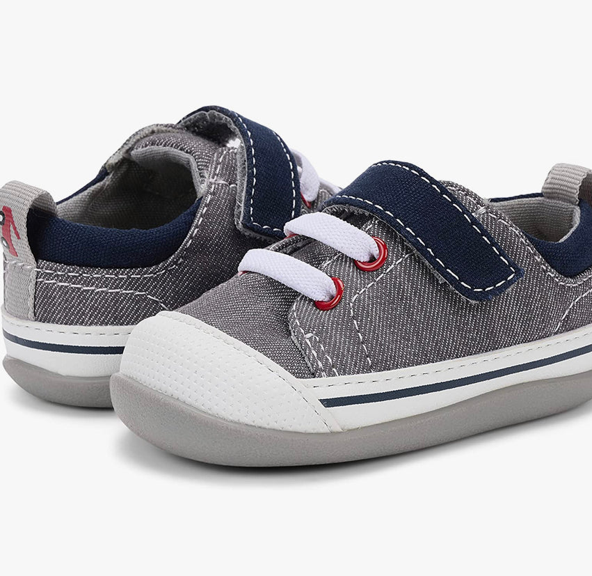 See Kai Run Stevie II - Gray Denim