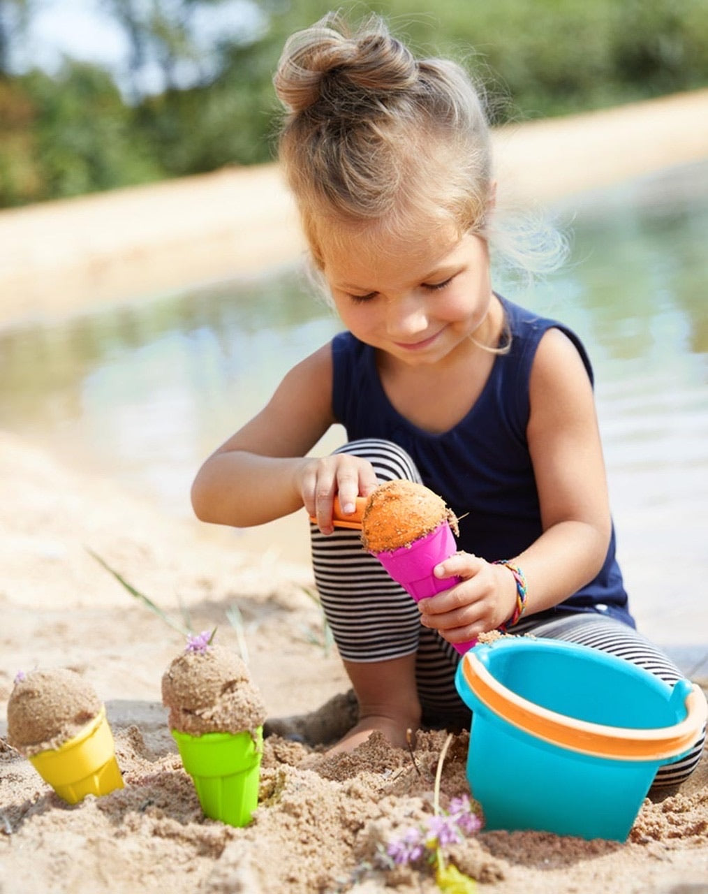 HABA Sand Toys Set: Ice Cream Cones