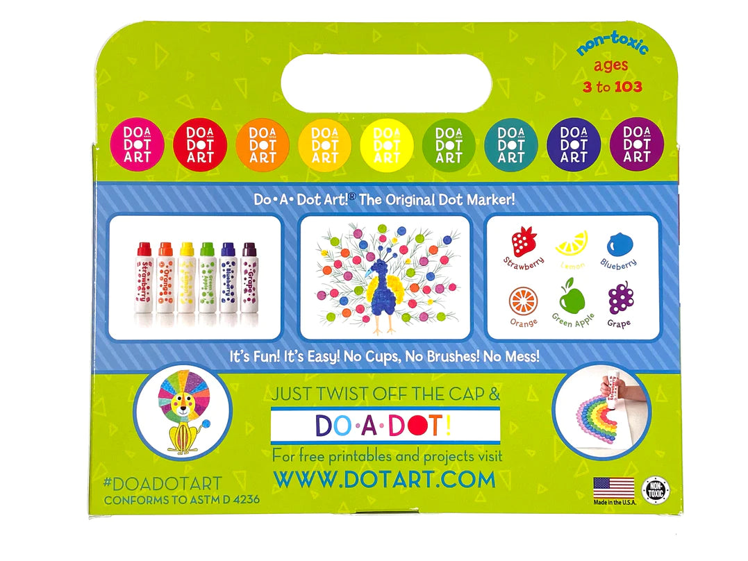 Do a Dot Art 6 pack Juicy Fruits Markers