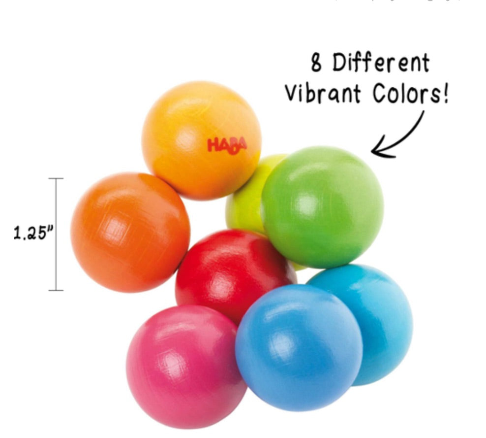 HABA Magica Wooden Rattle and Fidget