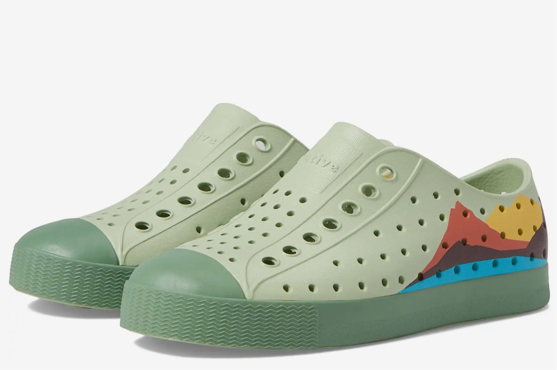 Native Jefferson Block - Tea Green, Loch Green, Crater Mountain