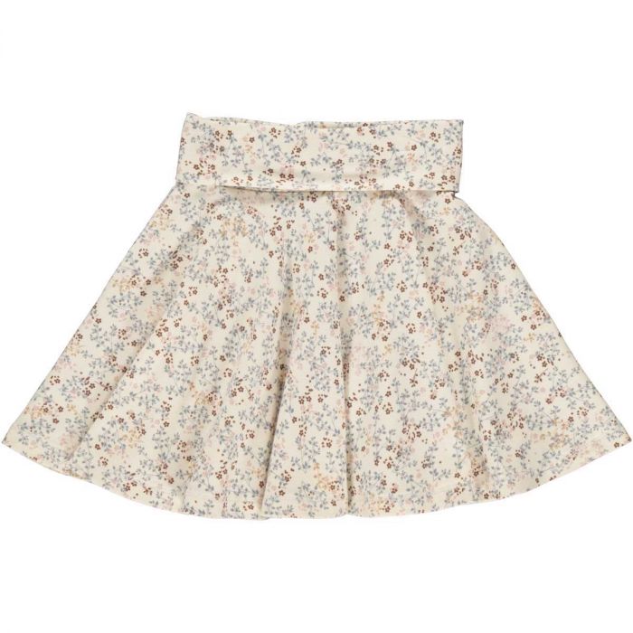Müsli Organic Cotton Tiny Floral Skirt - Buttercream